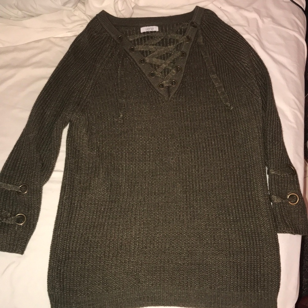 Olive Green Sweater